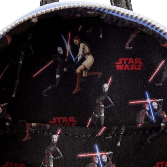 Loungefly Star Wars Asajj Ventress Mini Backpack - Picture 6 of 6